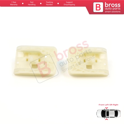 Window Regulator Repair Clips 1+2 Front Left or Right for Ford Focus MK3 Opel Astra J VW Golf MK7 5G 4/5 Door