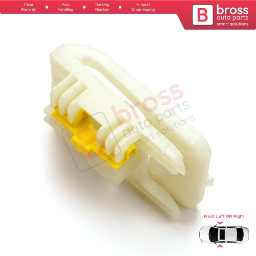 Window Regulator Repair Clips 1 Front Left or Right for Ford Focus MK3 Opel Astra J VW Golf MK7 5G 4/5 Door