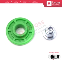 Scissor Style Window Regulator Lifting Mechanism Idler Pulley Front Door for BMW 3 Series E30 1982-1992 51321932393