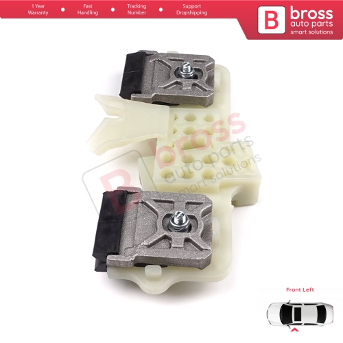 Power Window Regulator Repair Clips Front Left for Ford Fiesta MK5 JH JD BE256 2001-2008 4/5 Door 2S61A23201