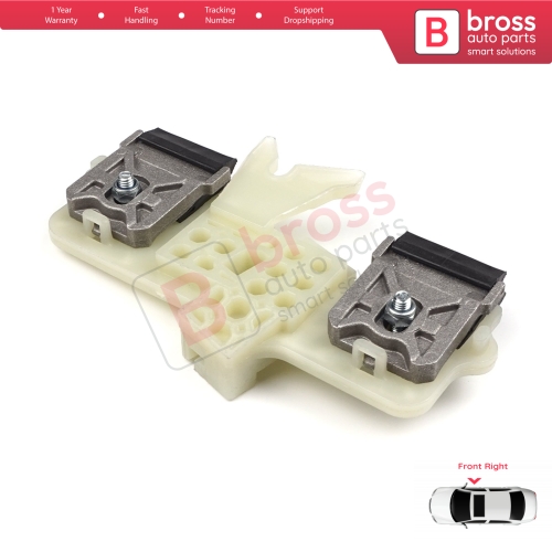 Power Window Regulator Repair Clips Front Right for Ford Fiesta MK5 JH JD BE256 2001-2008 4/5 Door 2S61A23200