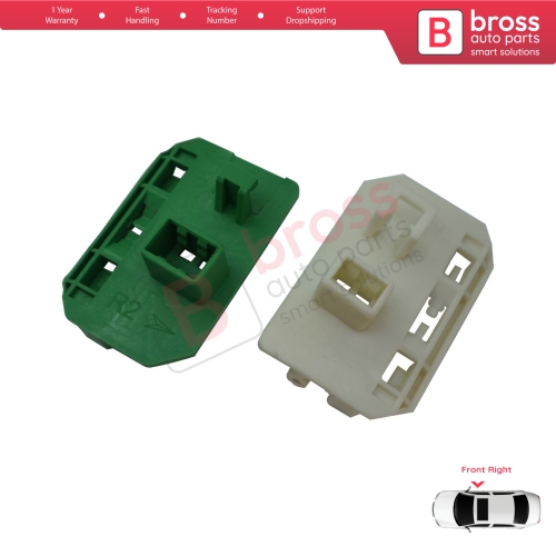 Window Regulator Repair Clips Right for Renault Trucks Premium Kerax Midlum DAF LF 45 55 Volvo FL II FE 1400754