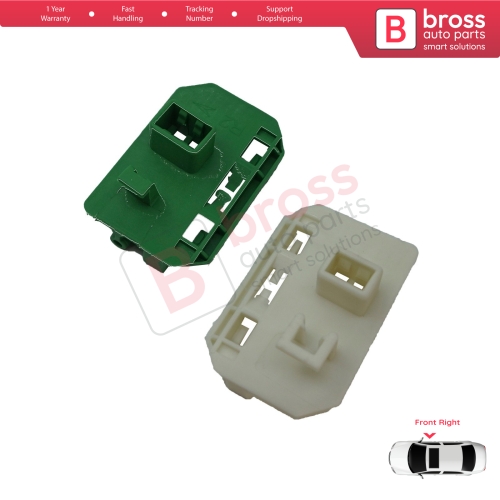 Window Regulator Repair Clips Right for Renault Trucks Premium Kerax Midlum DAF LF 45 55 Volvo FL II FE 1400754