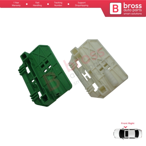 Window Regulator Repair Clips Right for Renault Trucks Premium Kerax Midlum DAF LF 45 55 Volvo FL II FE 1400754