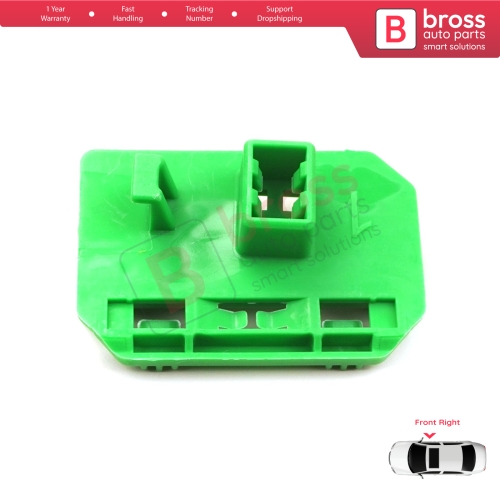 Window Regulator Repair Clips RA Right for Renault Trucks Premium Kerax Midlum DAF LF 45 55 Volvo FL II FE 1400754