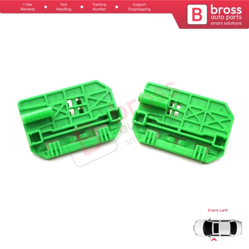 Window Regulator Repair Clips Left for Renault Trucks Premium Kerax Midlum DAF LF 45 55 Volvo FL II FE 1400753