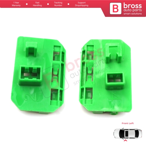 Window Regulator Repair Clips Left for Renault Trucks Premium Kerax Midlum DAF LF 45 55 Volvo FL II FE 1400753