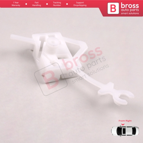 Window Regulator Repair Clips Front Right Door for Iveco EuroBus Fiat Panda MK3 169 2003-2012 3/5 Door 46803651