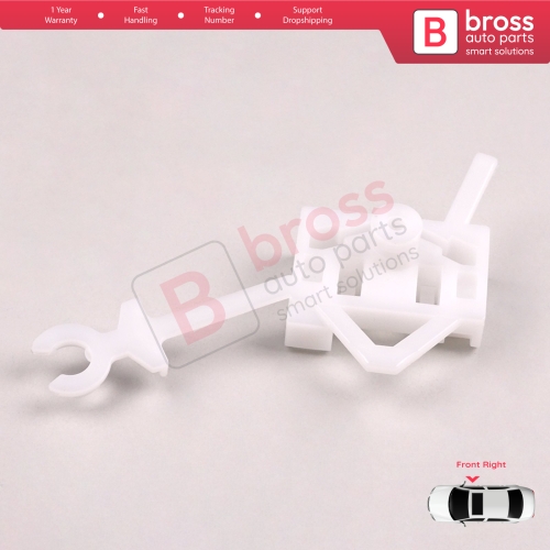 Window Regulator Repair Clips Front Right Door for Iveco EuroBus Fiat Panda MK3 169 2003-2012 3/5 Door 46803651