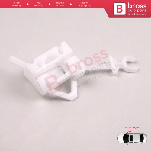 Window Regulator Repair Clips Front Right Door for Iveco EuroBus Fiat Panda MK3 169 2003-2012 3/5 Door 46803651