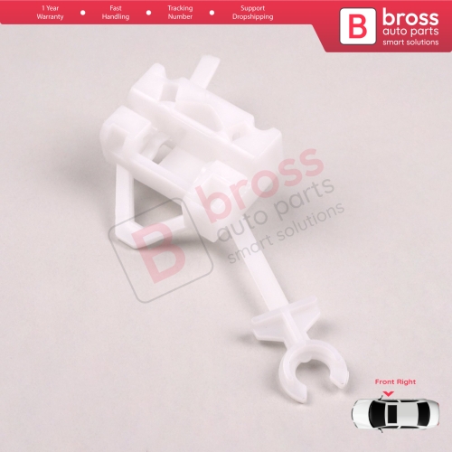 Window Regulator Repair Clips Front Right Door for Iveco EuroBus Fiat Panda MK3 169 2003-2012 3/5 Door 46803651