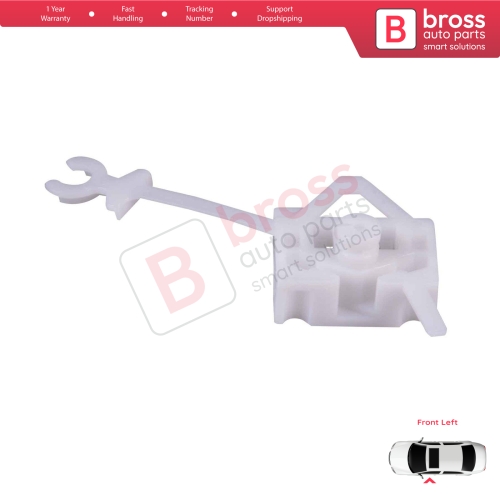 Window Regulator Repair Clips Front Left Door for Iveco EuroBus Fiat Panda MK3 169 2003-2012 3/5 Door 46803652