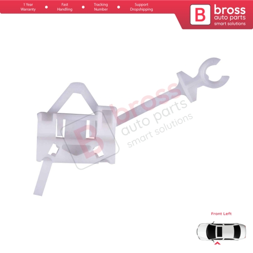 Window Regulator Repair Clips Front Left Door for Iveco EuroBus Fiat Panda MK3 169 2003-2012 3/5 Door 46803652