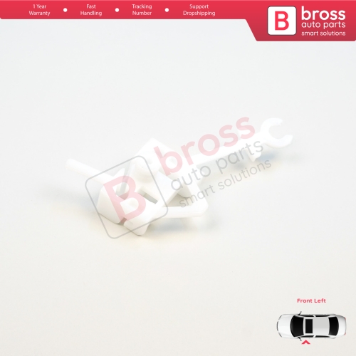 Window Regulator Repair Clips Front Left Door for Iveco EuroBus Fiat Panda MK3 169 2003-2012 3/5 Door 46803652