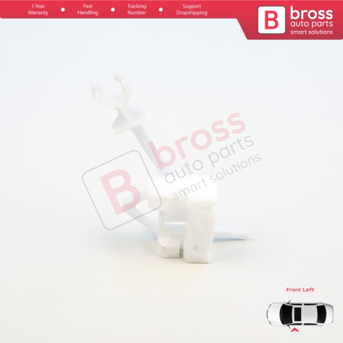 Window Regulator Repair Clips Front Left Door for Iveco EuroBus Fiat Panda MK3 169 2003-2012 3/5 Door 46803652