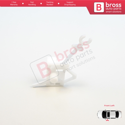 Window Regulator Repair Clips Front Left Door for Iveco EuroBus Fiat Panda MK3 169 2003-2012 3/5 Door 46803652