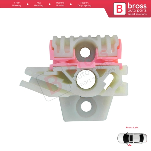 Window Regulator Repair Clips Front Left B for VW Golf MK6 A6 5K 5K1 AJ5 Variant 2008-20014 5-Door 5K0837461