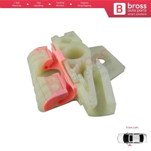 Window Regulator Repair Clips Front Left B for VW Golf MK6 A6 5K 5K1 AJ5 Variant 2008-20014 5-Door 5K0837461