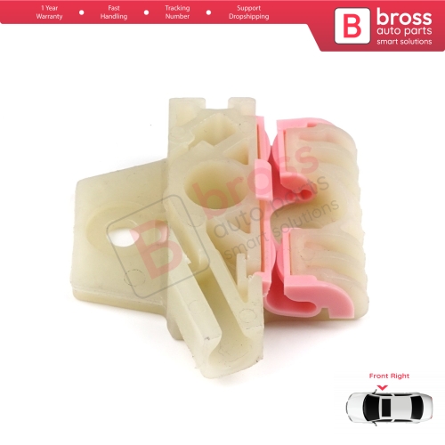 Window Regulator Repair Clips Front Right B for VW Golf MK6 A6 5K 5K1 AJ5 Variant 2008-20014 5-Door 5K0837462
