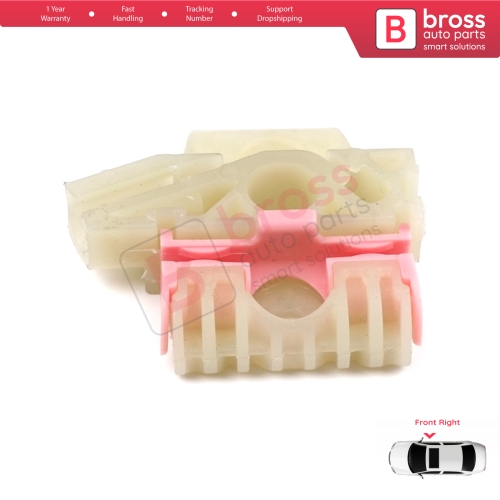 Window Regulator Repair Clips Front Right B for VW Golf MK6 A6 5K 5K1 AJ5 Variant 2008-20014 5-Door 5K0837462