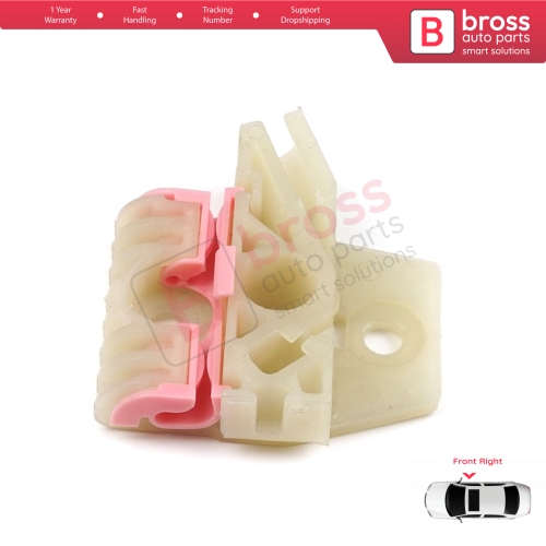 Window Regulator Repair Clips Front Right B for VW Golf MK6 A6 5K 5K1 AJ5 Variant 2008-20014 5-Door 5K0837462