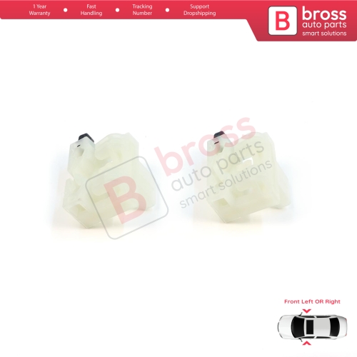 2 Pieces Window Regulator Repair Clips Front Door for Chevrolet Cruze MK1 2008-2016 Volt MK1 2010-2015 95382556