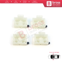 4 Pieces Window Regulator Repair Clips Front Door for Chevrolet Cruze MK1 2008-2016 Volt MK1 2010-2015 95382556