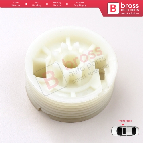 Window Regulator Repair Roller Gear Wheel Pulley Front Right Door for Mercedes Vito Viano Mixto V Class MK2 W639 2003-2010 6397200146