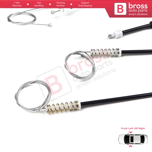 Window Regulator Repair Kit Front Left or Right for Audi A5 S5 MK1 8T3 2007-2017 Coupe 8T0837461 8T0837462