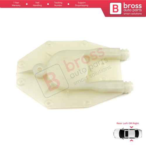 Window Regulator Repair Motor Wheel House Rear Door for BMW 5 Series E39 1996-03/1999 4/5 Door Pre-Facelift 51358159835
