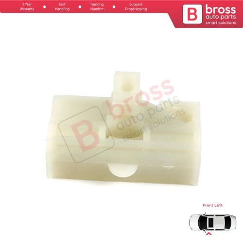 Window Regulator Repair Slider Clips Front Left Door for Mercedes Vito Viano Mixto V Class MK2 W639 2003-2010 6397200046