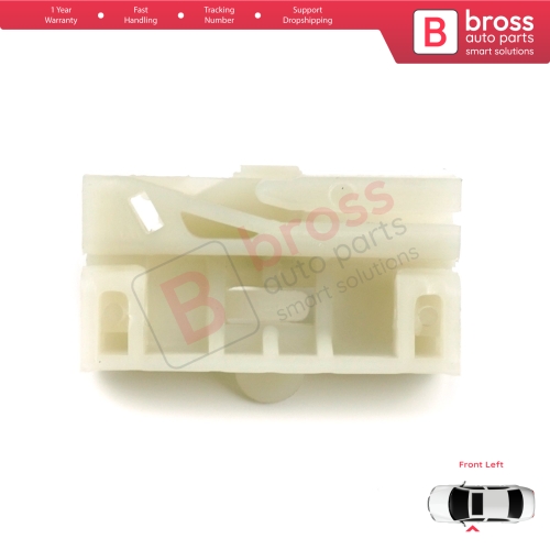 Window Regulator Repair Slider Clips Front Left Door for Mercedes Vito Viano Mixto V Class MK2 W639 2003-2010 6397200046