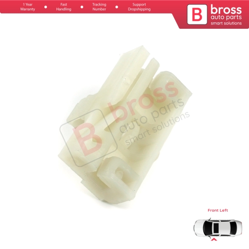 Window Regulator Repair Slider Clips Front Left Door for Mercedes Vito Viano Mixto V Class MK2 W639 2003-2010 6397200046