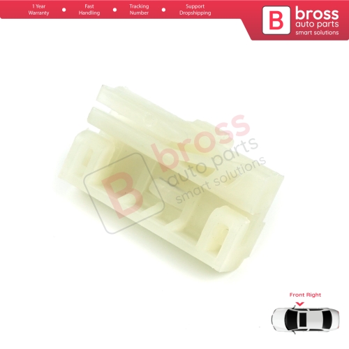 Window Regulator Repair Slider Clips Front Right Door for Mercedes Vito Viano Mixto V Class MK2 W639 2003-2010 6397200146