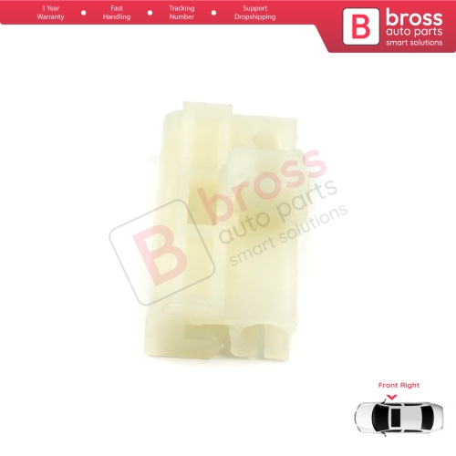 Window Regulator Repair Slider Clips Front Right Door for Mercedes Vito Viano Mixto V Class MK2 W639 2003-2010 6397200146