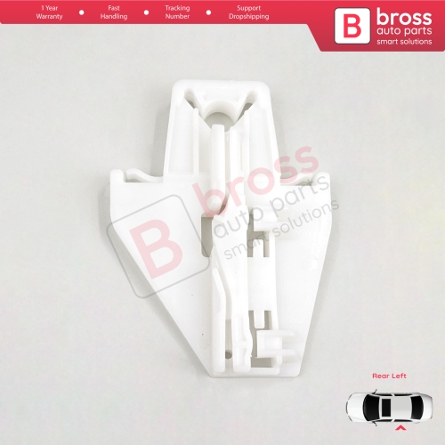 Window Regulator Repair Clips Rear Left for Seat Toledo MK2 1M2 Leon MK1 1M1 Skoda Fabia MK1 6Y 4/5 Door Praktik Van 1M0839461A
