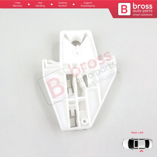 Window Regulator Repair Clips Rear Left for Seat Toledo MK2 1M2 Leon MK1 1M1 Skoda Fabia MK1 6Y 4/5 Door Praktik Van 1M0839461A
