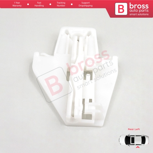 Window Regulator Repair Clips Rear Left for Seat Toledo MK2 1M2 Leon MK1 1M1 Skoda Fabia MK1 6Y 4/5 Door Praktik Van 1M0839461A
