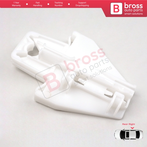 Window Regulator Repair Clips Rear Right for Seat Toledo MK2 1M2 Leon MK1 1M1 Skoda Fabia MK1 6Y 4/5 Door Praktik Van 1M0839462A