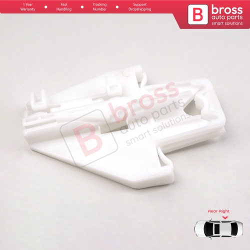 Window Regulator Repair Clips Rear Right for Seat Toledo MK2 1M2 Leon MK1 1M1 Skoda Fabia MK1 6Y 4/5 Door Praktik Van 1M0839462A
