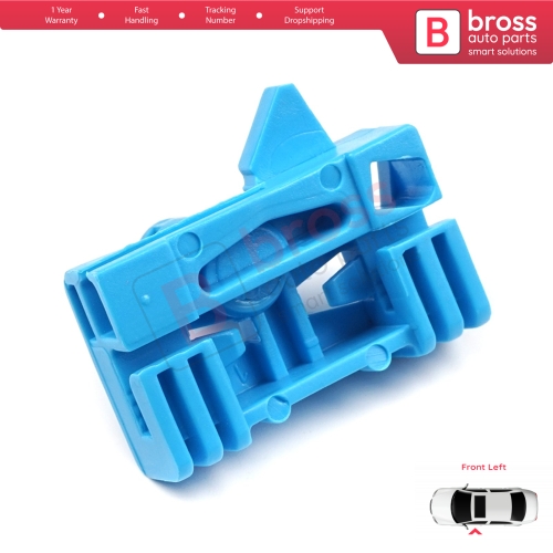 Window Regulator Repair Clips Left Door for Renault Clio MK2 BB CB SB 1998-2012 2/3-Door HB Coupe Van 7700842247