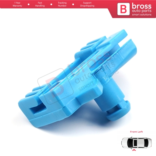 Window Regulator Repair Clips Left Door for Renault Clio MK2 BB CB SB 1998-2012 2/3-Door HB Coupe Van 7700842247