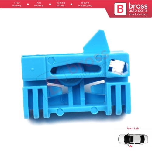 Window Regulator Repair Clips Left Door for Renault Clio MK2 BB CB SB 1998-2012 2/3-Door HB Coupe Van 7700842247