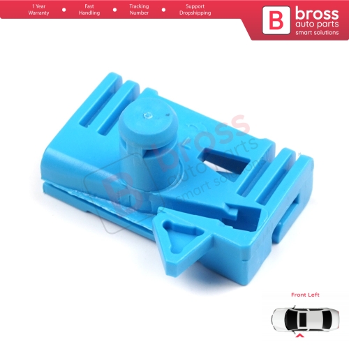 Window Regulator Repair Clips Left Door for Renault Clio MK2 BB CB SB 1998-2012 2/3-Door HB Coupe Van 7700842247