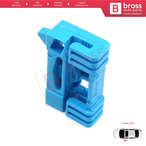 Window Regulator Repair Clips Left Door for Renault Clio MK2 BB CB SB 1998-2012 2/3-Door HB Coupe Van 7700842247