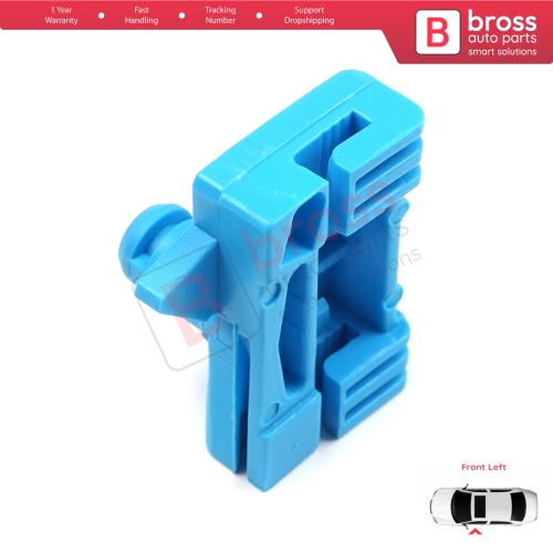Window Regulator Repair Clips Left Door for Renault Clio MK2 BB CB SB 1998-2012 2/3-Door HB Coupe Van 7700842247
