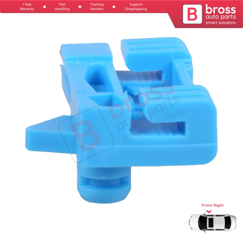 Window Regulator Repair Clips Right Door for Renault Clio MK2 BB CB SB 1998-2012 2/3-Door HB Coupe Van 7700842246