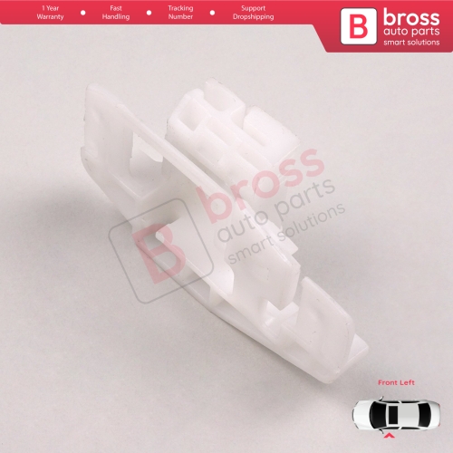 Window Regulator Repair Clips Front Left Door for Renault Scenic MK2 JM0/1 Modus F/JP0 Citroen C3 MK1 FC FN Xsara N2 N0 8200118777