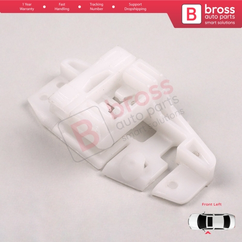 Window Regulator Repair Clips Front Left Door for Renault Scenic MK2 JM0/1 Modus F/JP0 Citroen C3 MK1 FC FN Xsara N2 N0 8200118777