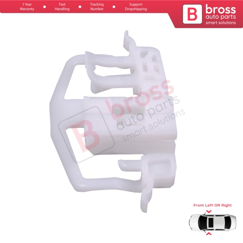 Window Regulator Repair Clips A Left or Right Door for Ford Fiesta MK5 JD JH WS BE256 2002–2008 2/3 Door Hatchback Coupe Van 2S51B23200
